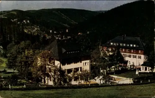 Ak Bärenfels Altenberg im Erzgebirge, Kurhausanlage Kaiserhof, Versicherungsanstalt, Bärenfels im