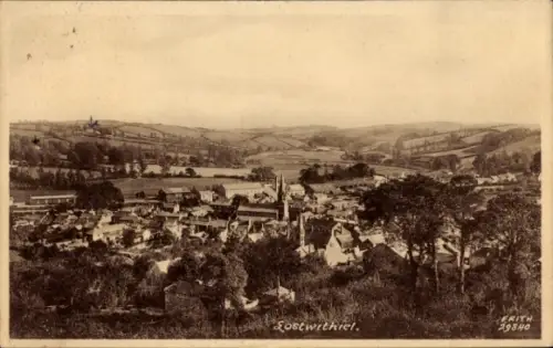 PC Lostwithiel Cornwall England, Panorama