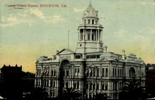 PC Stockton California USA, County Court-House