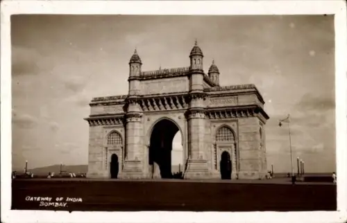 Ak Mumbai Bombay Indien, Gateway of India,   Architektur