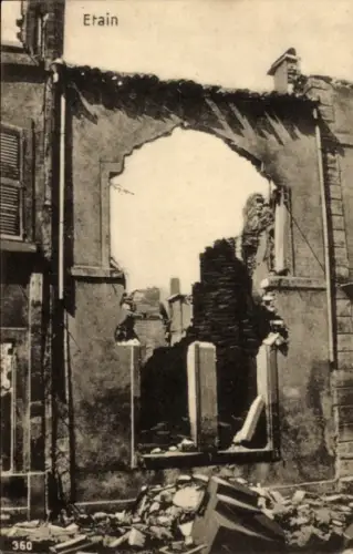 Ak Étain Meuse, Ruinen