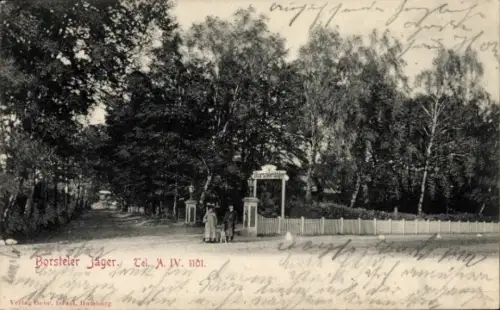 Ak Hamburg Nord Groß Borstel, Borsteler Jäger