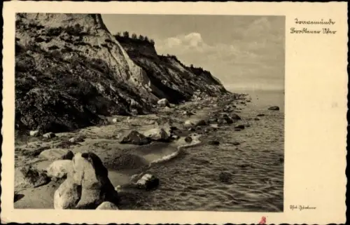 Ak Ostseebad Travemünde Lübeck, Brodtener Ufer