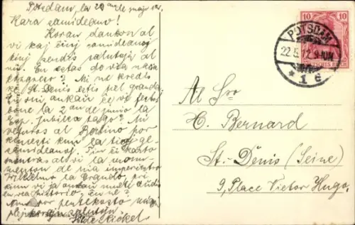 Ak Potsdam, Kaiser Wilhelm-Denkmal