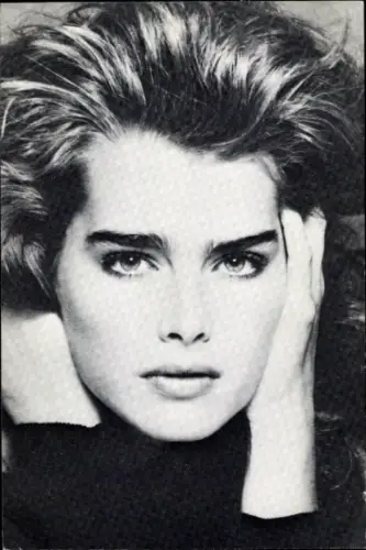 Ak Schauspielerin Brooke Shields, Portrait