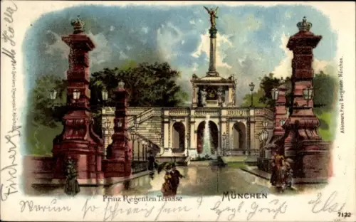 Künstler Litho München, Prinz Regenten Terrasse