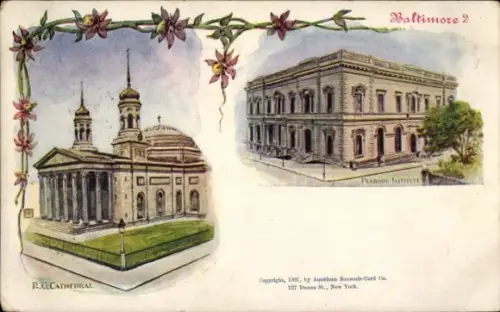 PC Baltimore, Maryland, USA, Cathedral, Peabody Institute