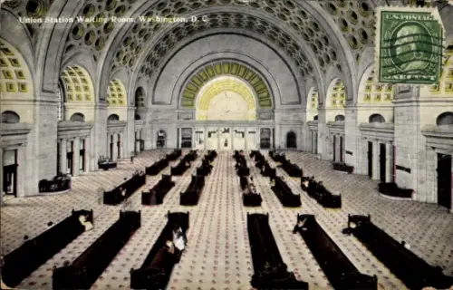 PC Washington DC USA, Union Station, Waiting Room