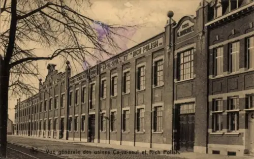 CPA Vilvorde Flandre Brabant Flamand, Vue générale des usines Ca-va-seul et Rich Polish