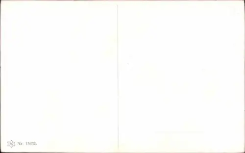 Künstler Ak Junge Frau, Portrait, Profilansicht