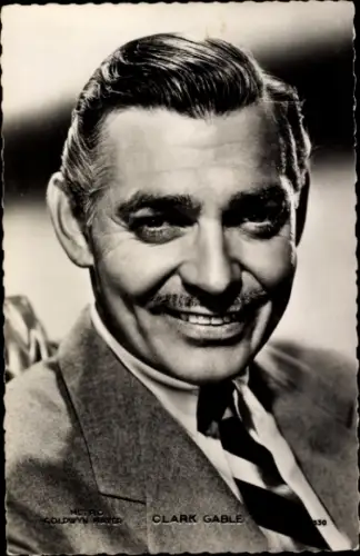 Ak Schauspieler Clark Gable, Portrait