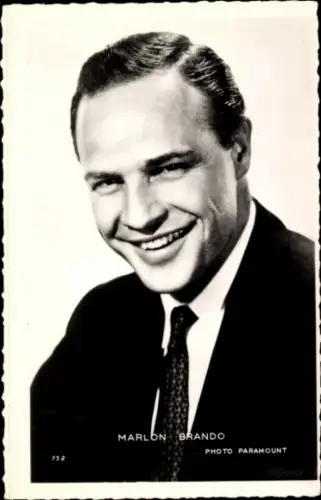 Ak Schauspieler Marlon Brando, Portrait