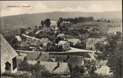 Ak Altenberg im Erzgebirge, Teilansicht