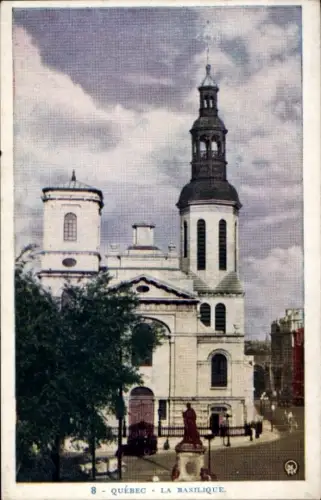 Ak Quebec Kanada, Basilique