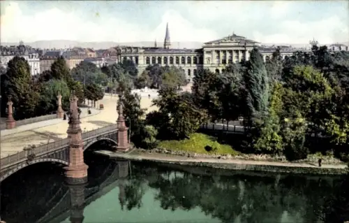 Ak Strasbourg Straßburg Elsass Bas Rhin, Universität