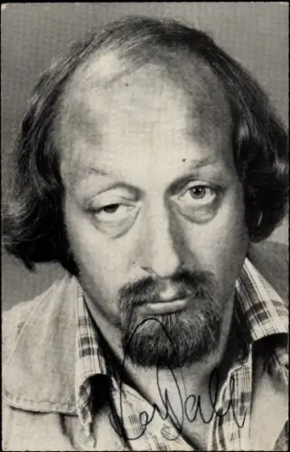 Ak Schauspieler Karl Dall, Portrait, Autogramm