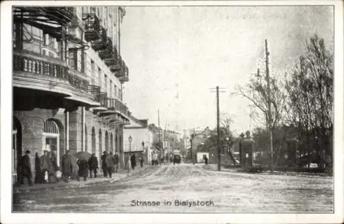 Ak Białystok Bialystok Polen, Straßenpartie