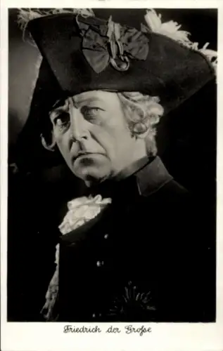 Ak Schauspieler Otto Gebühr, Portrait, Friedrich der Große