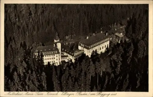 Ak Villingen im Schwarzwald, Fliegeraufnahme, Mutterhaus Maria-Tann