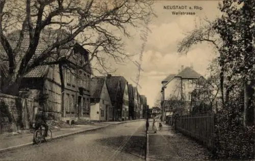 Ak Neustadt am Rübenberge, Wallstraße