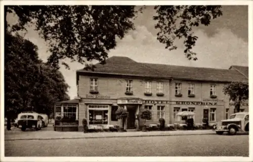 Ak Rheinsberg in der Mark, Hotel Kronprinz