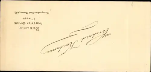 Studentika CdV Berlin, Porträt eines Studenten