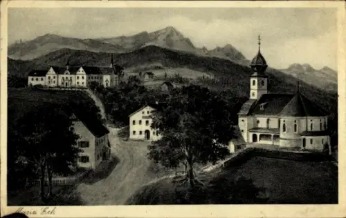 Ak Siegsdorf in Oberbayern, Kloster Maria Eck