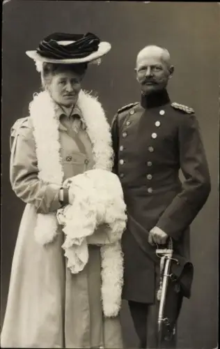 Foto Ak Arnulf von Bayern, Therese Prinzessin von und zu Liechtenstein