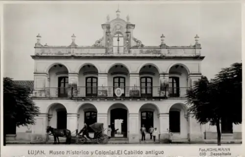 Ak Luján, Argentina, Museo Historico y Colonial, El Cabildo antiguo
