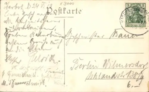 Ak Zerbst in Anhalt, Markt