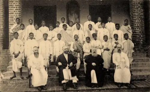 Ak Ranchi Indien, Leerlingen van 't klein Seminarie