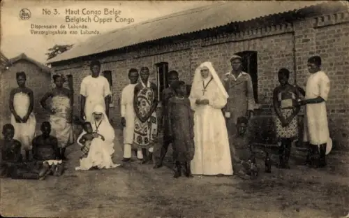 Ak Haut Congo Belge, Dispensaire de Lubunda