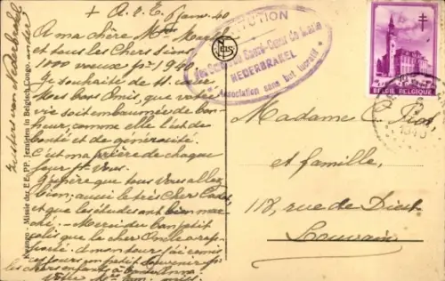 CPA SS Sint Pieter Claver, boot der missie