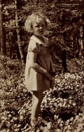 Ak Prinsesse Astrid von Norwegen, Portrait