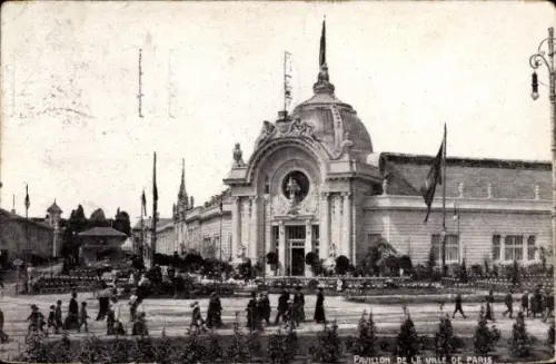 Ak Gand, Weltausstellung 1913, Pavillon de la Ville de Paris