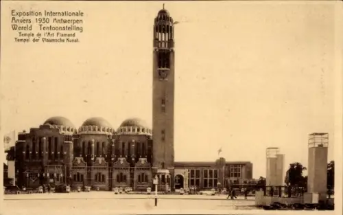 CPA Anvers Anvers Flandre, Exposition Internationale 1930, Temple de l'Art Flamand