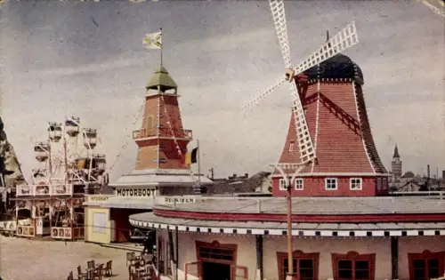 CPA Anvers Anvers Flandre, Exposition Internationale 1930, Motorboot