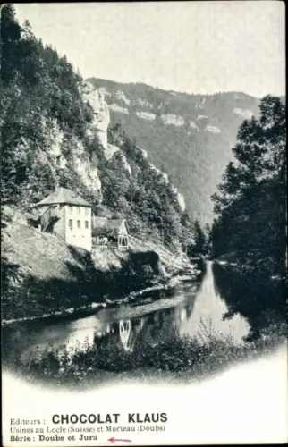 Ak Chocolat Klaus, Usines au Locle et Morteau, Doubs et Jura