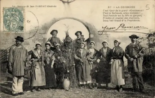 Lied Ak Les Chansons de Jean Rameau, La Gerbaude