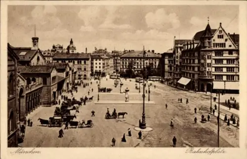 Ak München, Bahnhofplatz