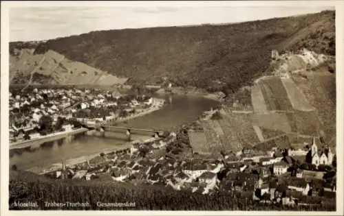 Ak Traben Trarbach an der Mosel, Gesamtansicht