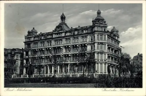 Ak Bad Nauheim in Hessen,  Deutsche Kurham,  Architektur