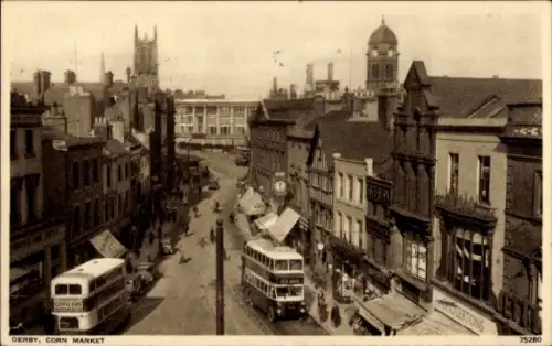 PC Derby Derbyshire England, Corn Market