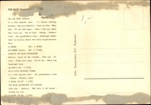 Ak Band Blue Diamonds, Portrait