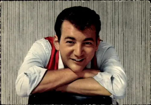 Ak Schauspieler Bobby Darin, Portrait