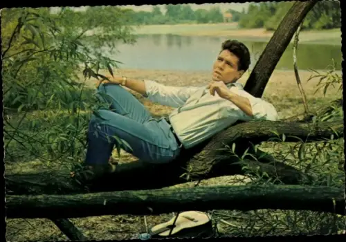 Ak Sänger Cliff Richard, Portrait