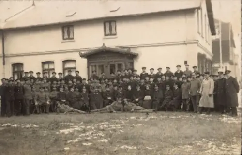 Foto Ak Wangerooge, Bremer Heim, Haus Dr. Nagel, Charlottenstr., Seeleute, Inselkommandant Eckerlin