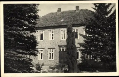 Ak Gelliehausen Gleichen Landkreis Göttingen, Pfarrhaus