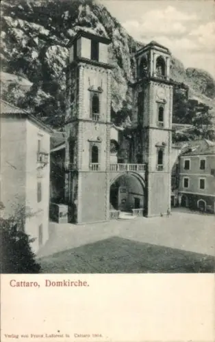 Ak Kotor Cattaro Montenegro, Domkirche