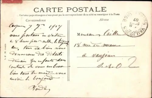 CPA Cayeux-sur-Mer Somme, Le Feu de Marée